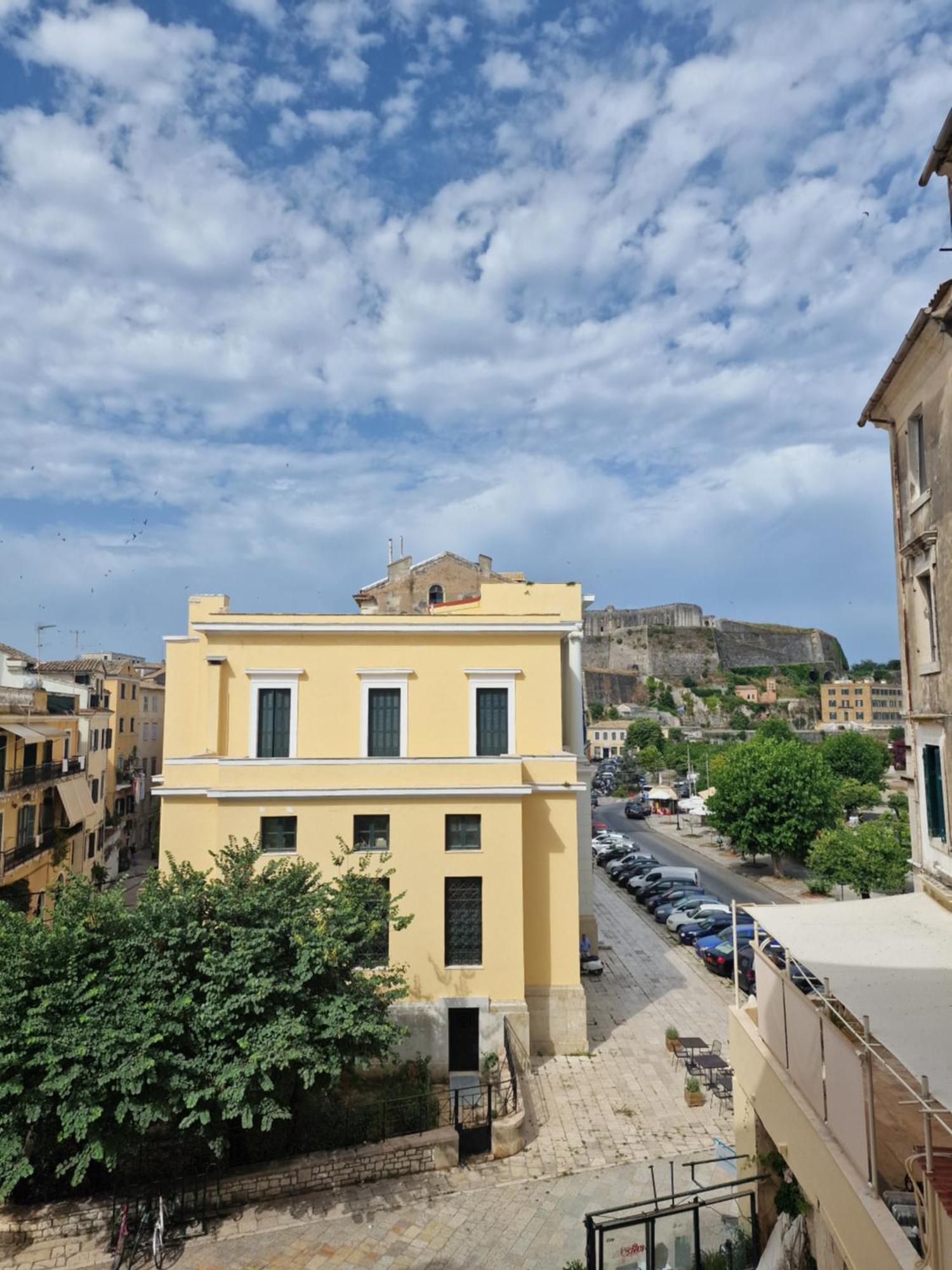 Studio With New Fortress View Corfu  Eksteriør billede